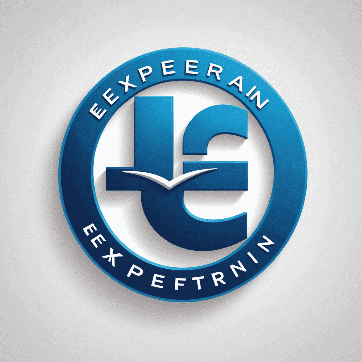 Experian Credit USA logo featuring a stylized 'E' in blue with 'Experian' text in white